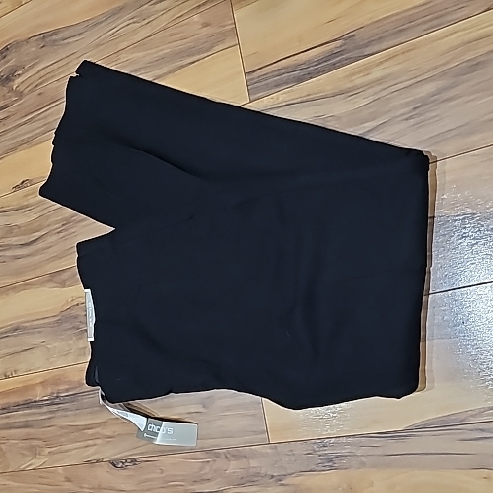 Chico's The Ultimate Fit Straight Leg Pant Juliet Size 1 New with Tags